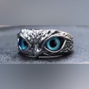 MEN’S RING, OWL DESIGN